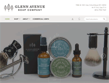 Tablet Screenshot of glennavesoap.com